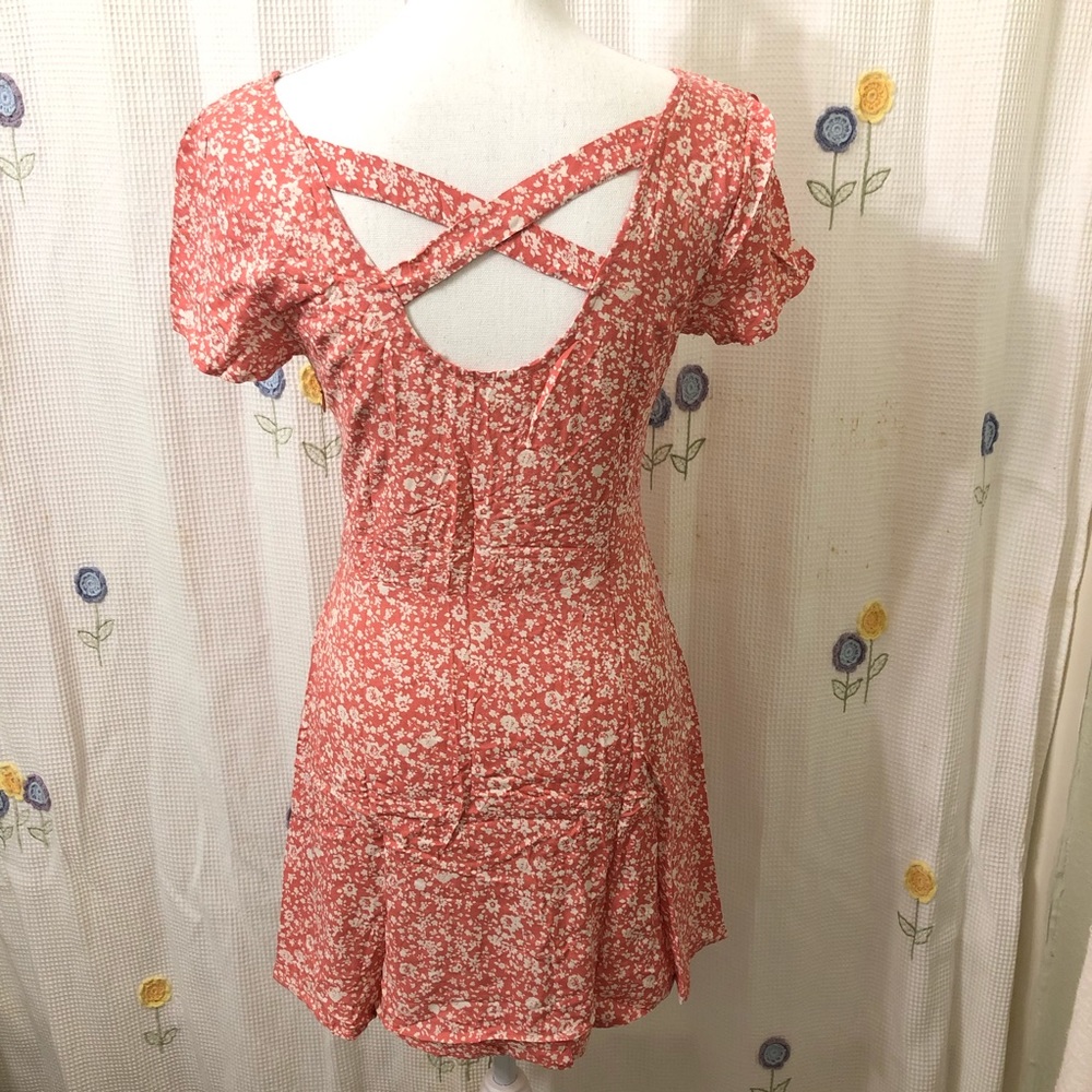 🍑LA Hearts Peaches n Cream Colored Dress